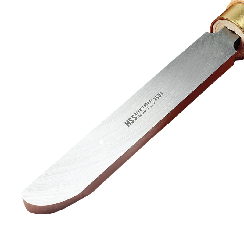 Extra Heavy-Duty Scraper - 1" - High Speed Steel - Profile:Bowl